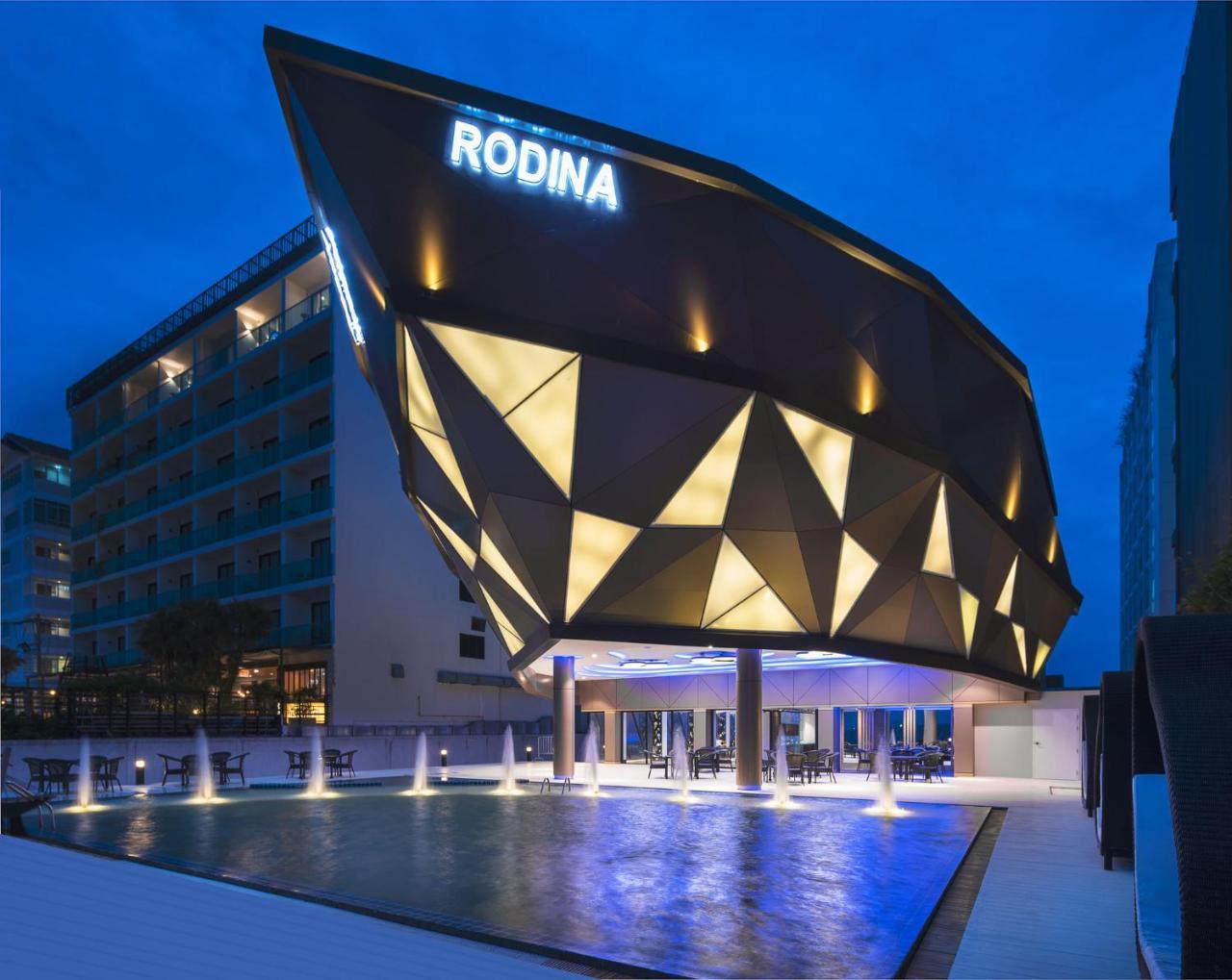 Rodina Beach Hotel Csomtien-part Kültér fotó
